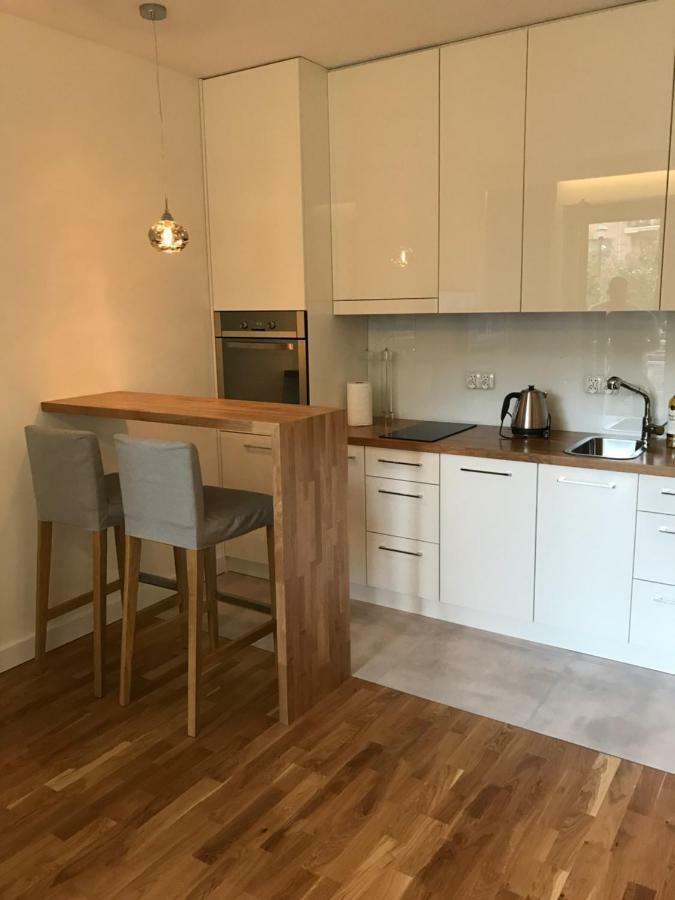 Apartament Jelitkowski Dwor Danzica Esterno foto